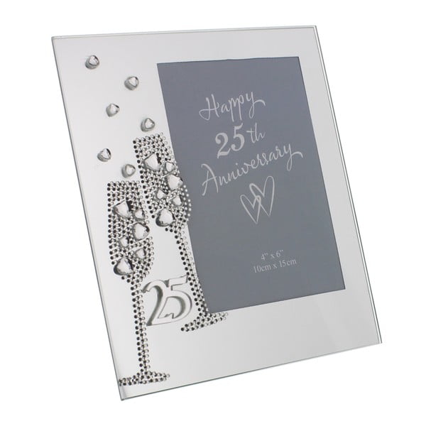 Ramka na zdjęcie z okazji 25 rocznicy ślubu Celebrations, zdjęcie 10x15 cm