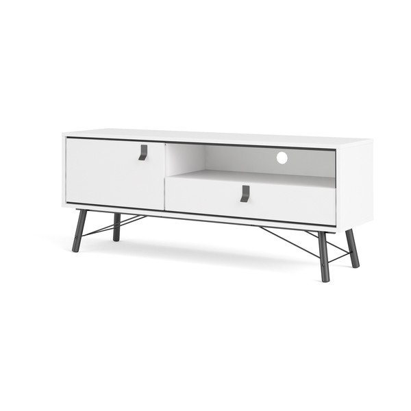 Biały stolik pod TV Tvilum Ry-image-2