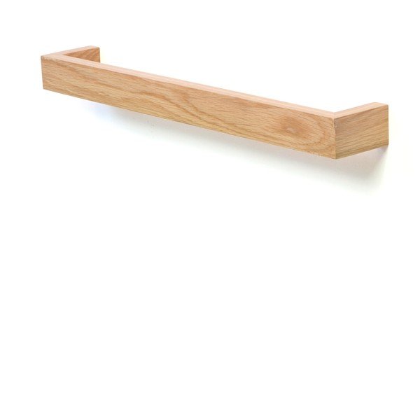 Uchwyt ścienny na ręczniki z drewna dębowego Wireworks Mezza, 60 cm-image-1