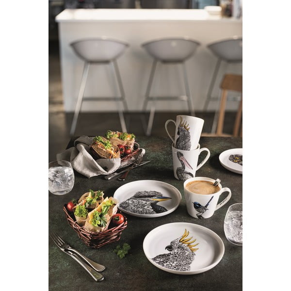 Biały porcelanowy kubek Maxwell & Williams Marini Ferlazzo Cockatoo, 450 ml-image-1