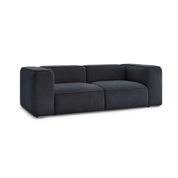 Ciemnoniebieska sofa 255 cm Zephyr – Bobochic Paris-image-3