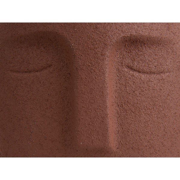 Brązowa ceramiczna doniczka PT LIVING Face, ø 15 cm-image-3