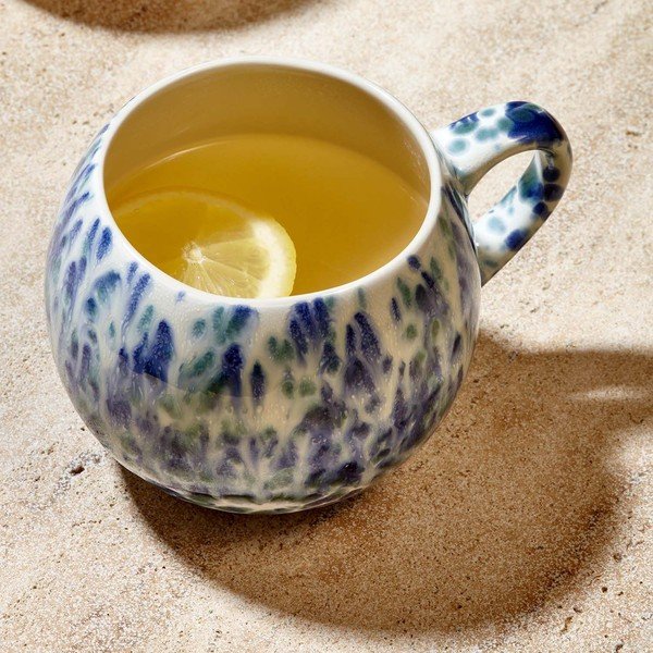 Niebieski kamionkowy kubek 460 ml Muggies – Salt&Pepper-image-1