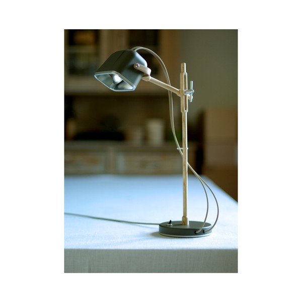 Lampa stołowa Mob Wood, szara-image-3