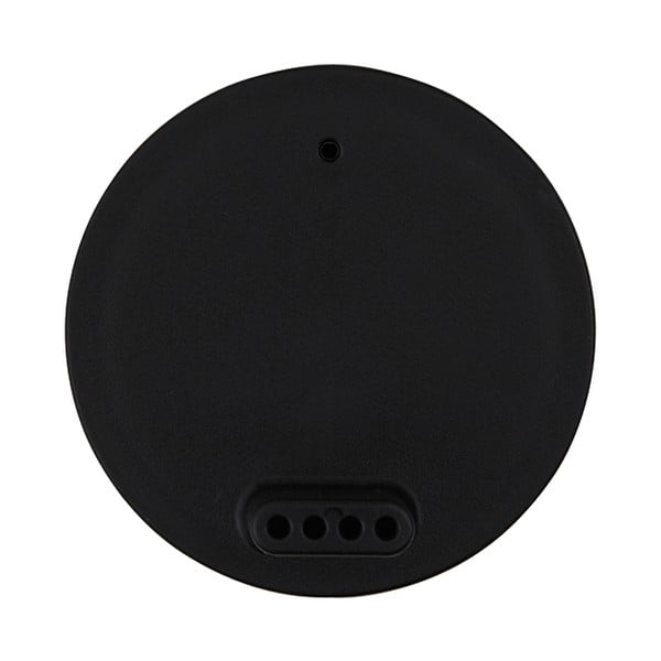 Czarne wieczko do kubka dla dzieci Design Letters, ø 7 cm-image-1