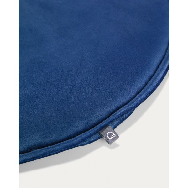 Aksamitna poduszka na krzesło ø 35 cm Rimca – Kave Home-image-1