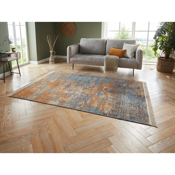 Kolorowy dywan z domieszką bawełny z recyklingu Nouristan, 200x290 cm-image-1