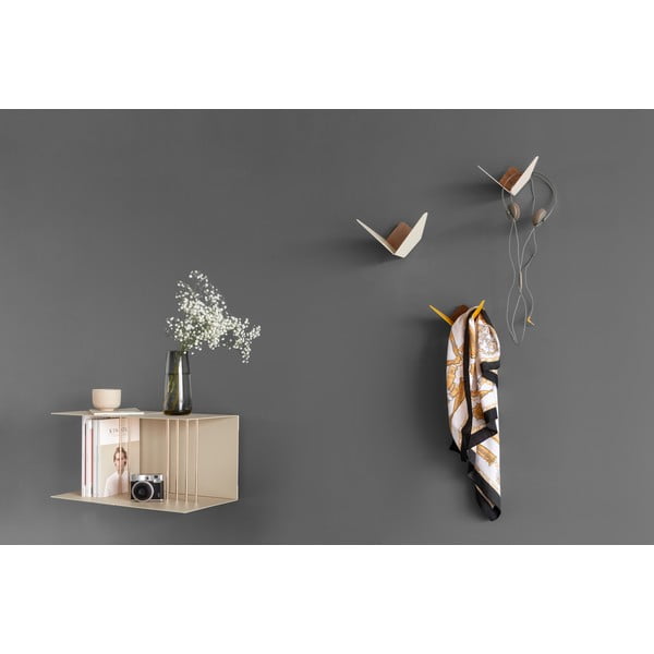 Biała metalowa półka Teaser – UMAGE-image-1