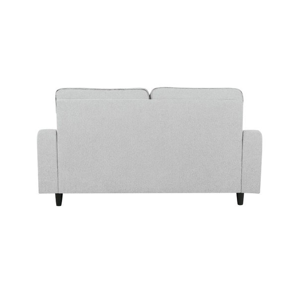 Szarobiała sofa trzyosobowa Kooko Home Salsa-image-4