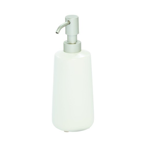 Biały ceramiczny dozownik do mydła iDesign Eco Vanity
