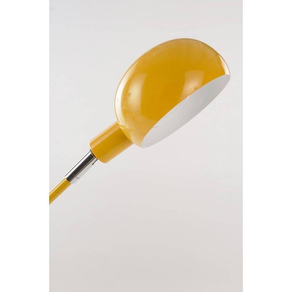 Żółta metalowa lampa stojąca z elastyczną konstrukcją (wysokość 146 cm) Lincon – Jotex-image-4