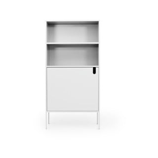 Biała szafka Tenzo Uno, szer. 76 cm