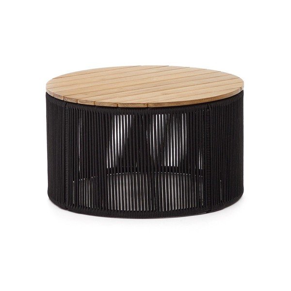 Okrągły stolik ogrodowy z blatem z drewna akacjowego ø 70 cm Dandara – Kave Home