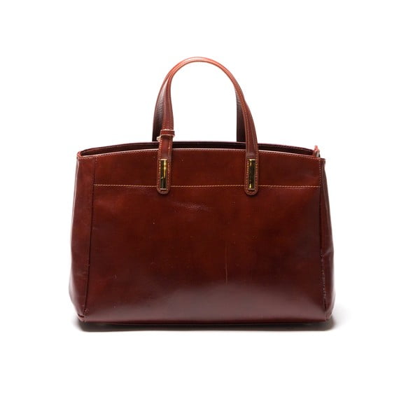 Torebka skórzana Fancy Marrone-image-1
