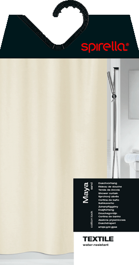 Zasłona prysznicowa 120x200 cm Maya – Spirella-image-2