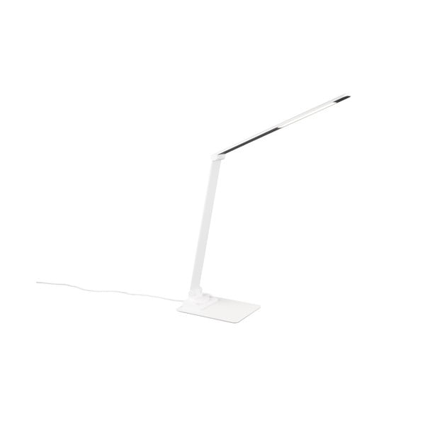 Biała lampa stołowa LED ze ściemniaczem (wys. 72 cm) Travis – Trio-image-3