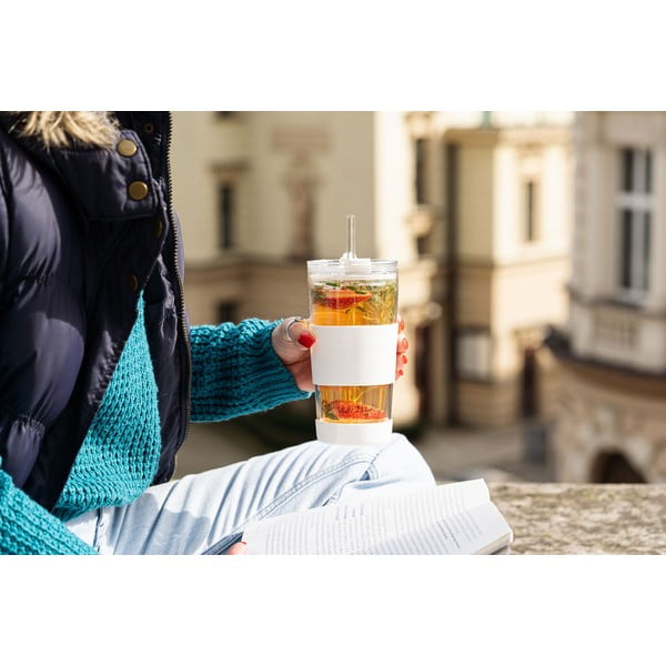 Biały kubek termiczny 600 ml Fuori – Vialli Design-image-2