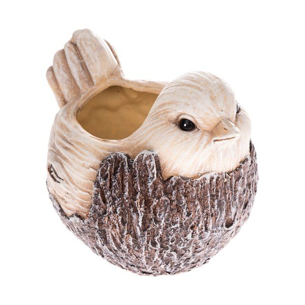 Doniczka ceramiczna w kształcie ptaszka Dakls, wys. 16,5 cm