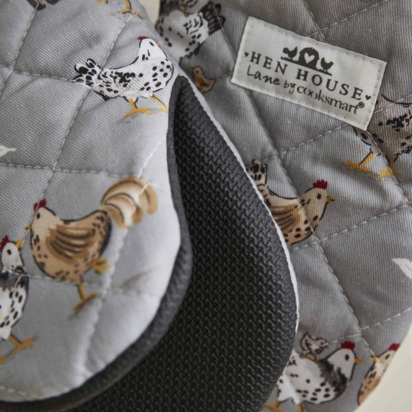 Bawełniana rękawice kuchenne zestaw 2 szt. Hen House – Cooksmart ®-image-3