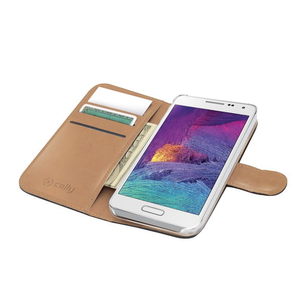 Czarna
  obudowa - portmonetka na karty Celly Wally na Samsung Galaxy S6