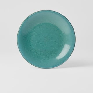 Turkusowy ceramiczny talerz MIJ Peacock, ø 21 cm