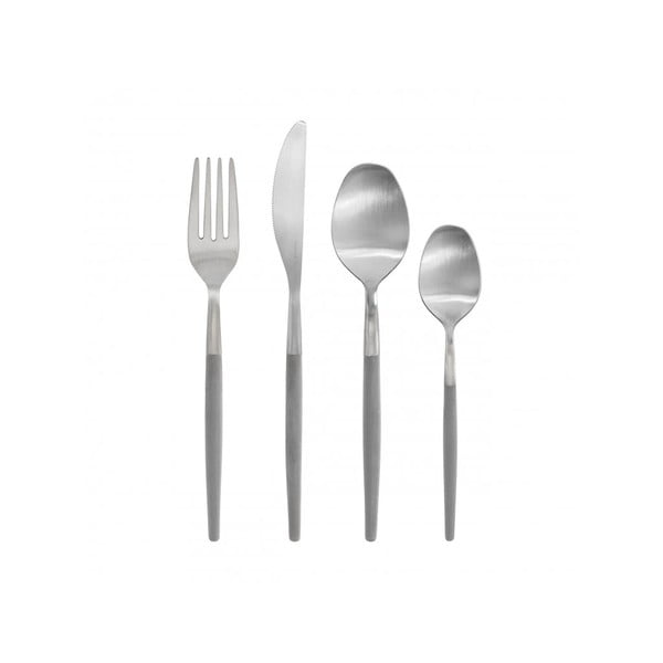 Sztućce ze stali nierdzewnej w jasnoszaro-srebrnym kolorze 16 szt. Maxime – Blomus