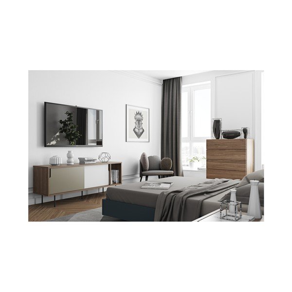 Komoda z szarymi drzwiami TemaHome Dann-image-4