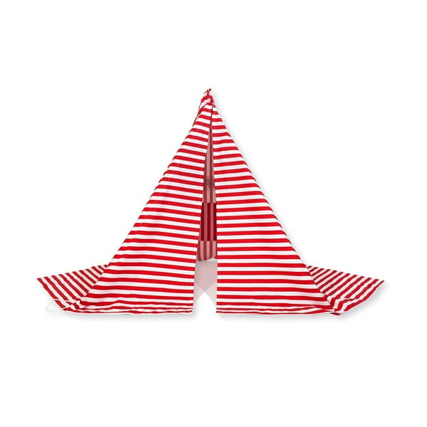 Namiot chroniący przed wiatrem Wind Banner Red Stripes