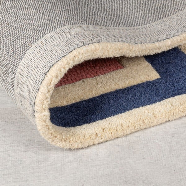 Wełniany dywan tkany ręcznie 160x230 cm Retro Blocks – Flair Rugs-image-2