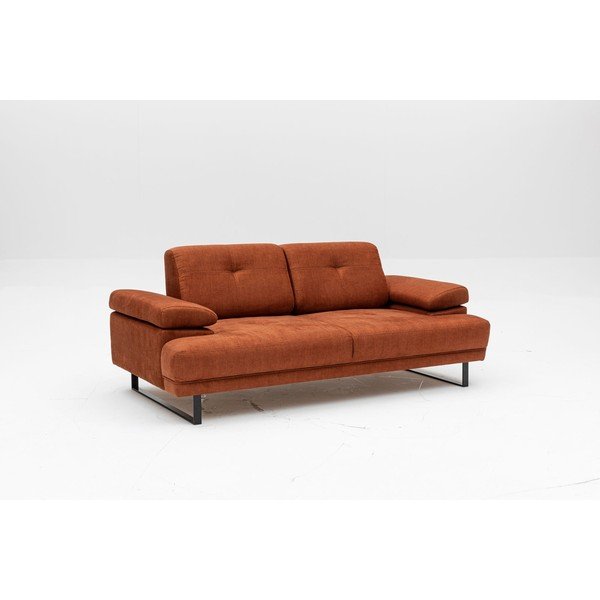 Pomarańczowa sofa 199 cm Mustang – Balcab Home-image-2
