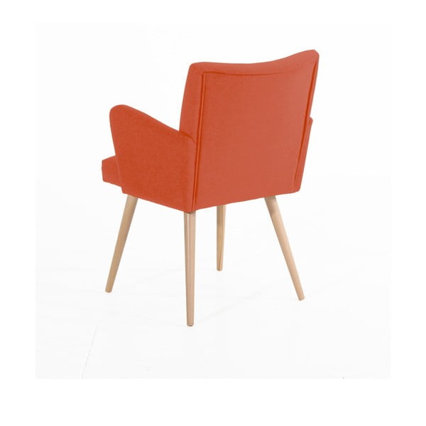 Ciemnoczerwony fotel Max Winzer Albert-image-2