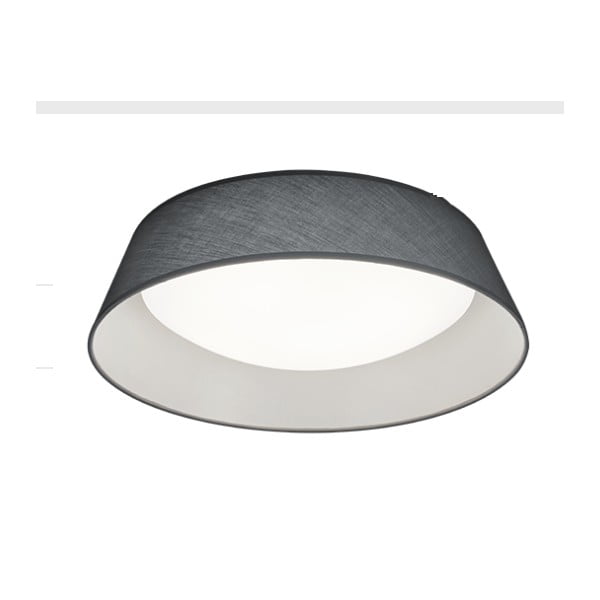 Czarna lampa sufitowa LED Trio Ceiling Lamp Ponts, średnica 45 cm