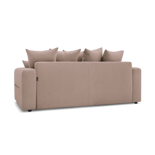 Jasnoróżowa sofa rozkładana Envy – Bobochic Paris-image-4