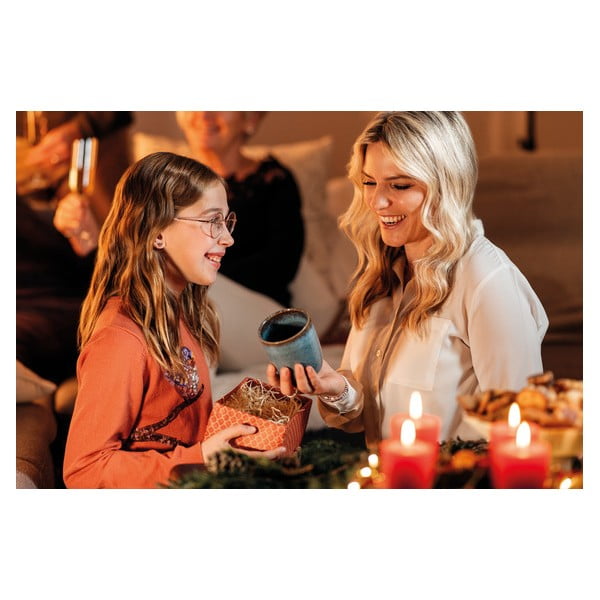 Turkusowo-brązowy kamionkowy kubek Villeroy & Boch Like Lave, 400 ml-image-3