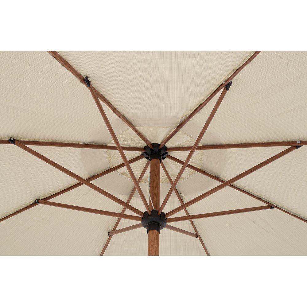 Beżowy parasol ogrodowy ø 300 cm Palinuro – Bizzotto (zdjęcie 6)