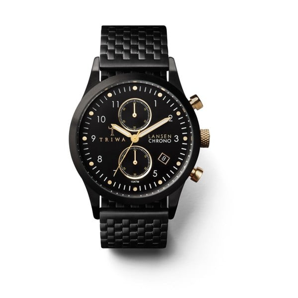 Zegarek Triwa Midnight Lansen Chrono