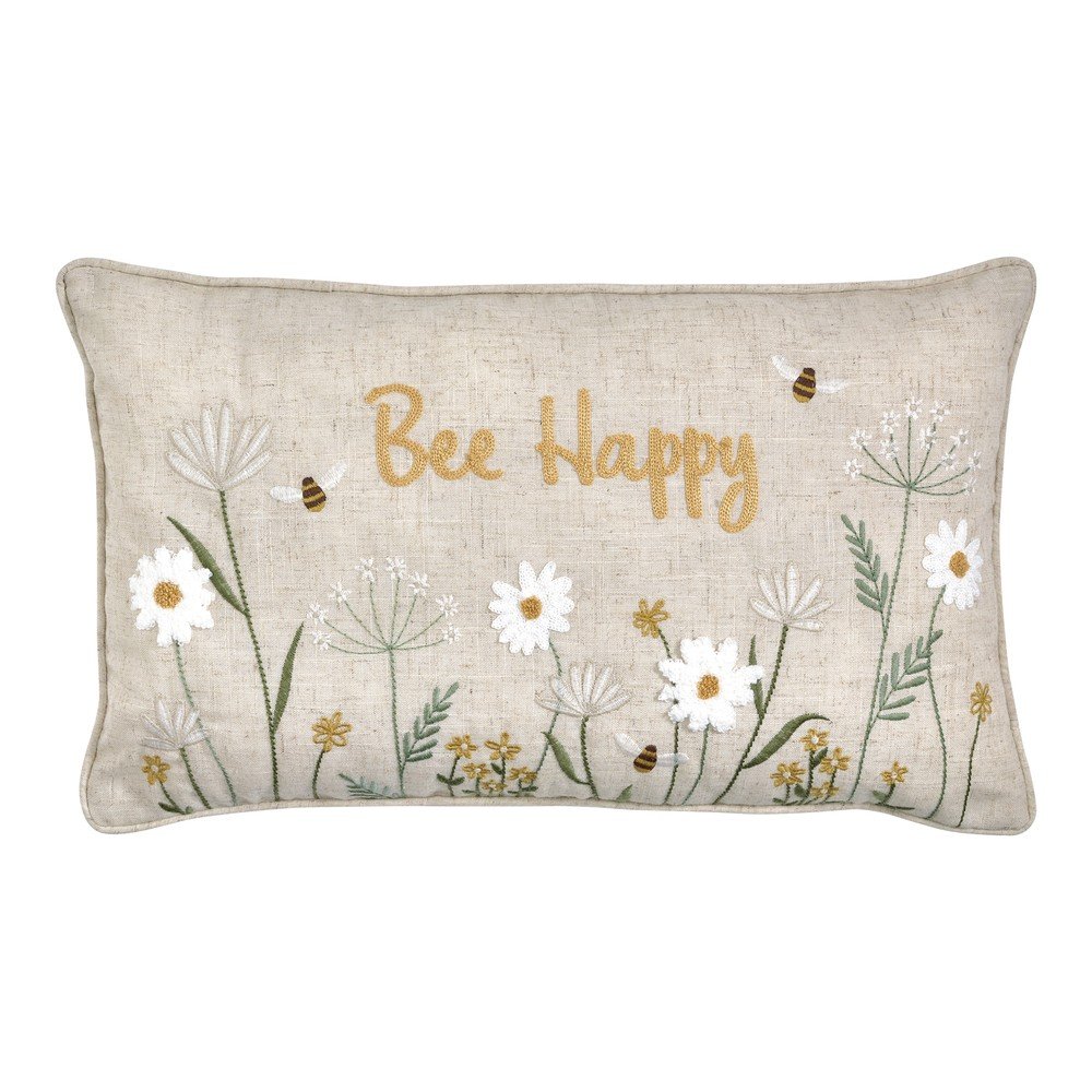 Poduszka dekoracyjna 30x50 cm Bee Happy – Catherine Lansfield