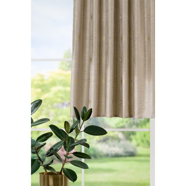 Zasłona w kolorze złota 140x160 cm Elys – Mendola Fabrics-image-3