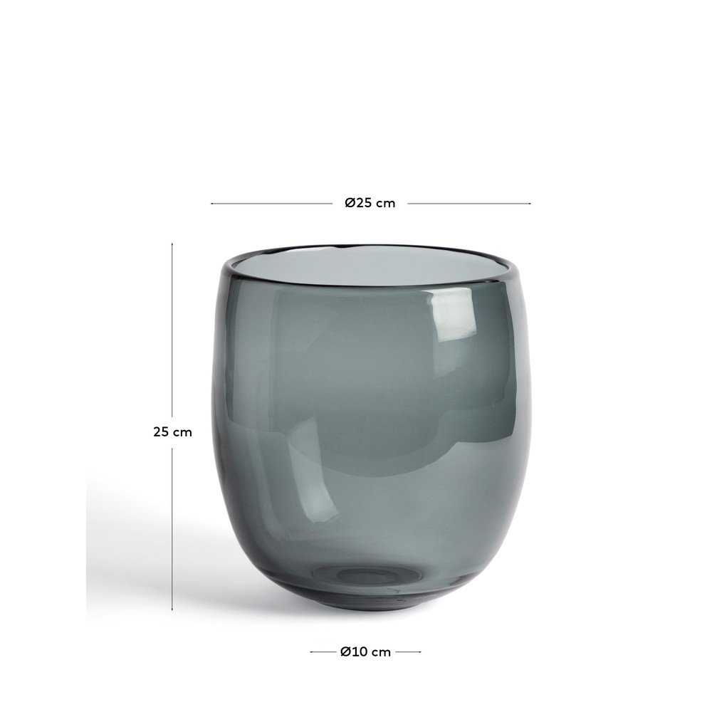 Szklana miska dekoracyjna ø 25 cm Sirau – Kave Home (zdjęcie 8)