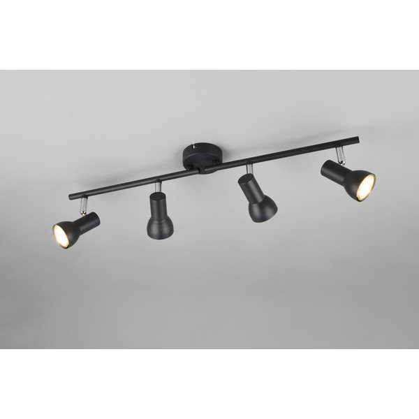 Czarna lampa punktowa ø 8 cm Cantar – Reality-image-3