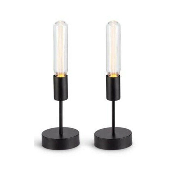 Czarna lampa stołowa Dual − Magenta Home-image-1