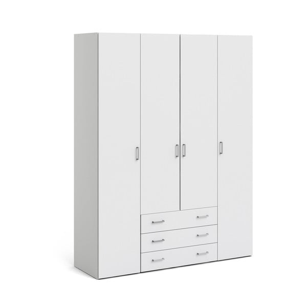 Biała szafa 154x200 cm Space – Tvilum-image-2