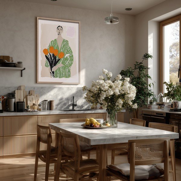 Obraz drukowany z ramą w zestawie 50x70 cm Stella – Styler-image-1