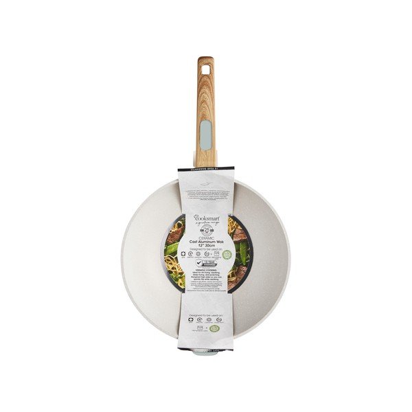 Patelnia z powłoką ceramiczną wok ø 30 cm Signature Range – Cooksmart ®-image-3