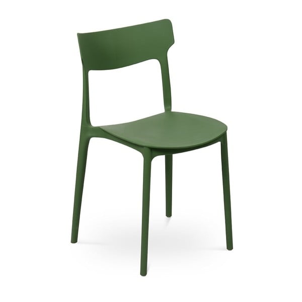 Zielone plastikowe krzesło ogrodowe Biá – Bonami Essentials