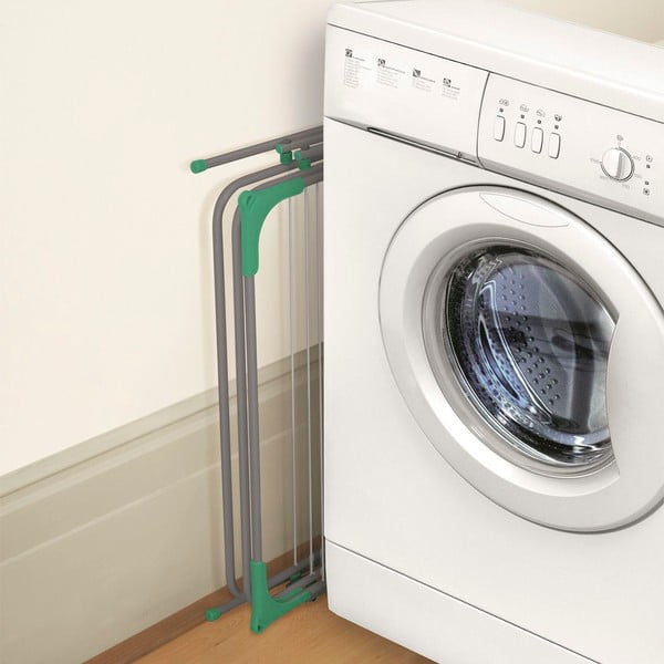 Suszarka na pranie w kolorze srebra Deluxe – Addis-image-2