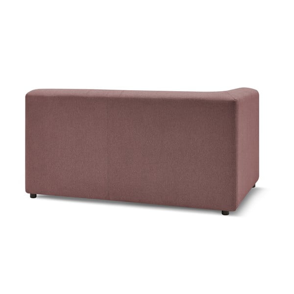 Ciemnoróżowy moduł sofy (prawostronny) Kleber – Bobochic Paris-image-4