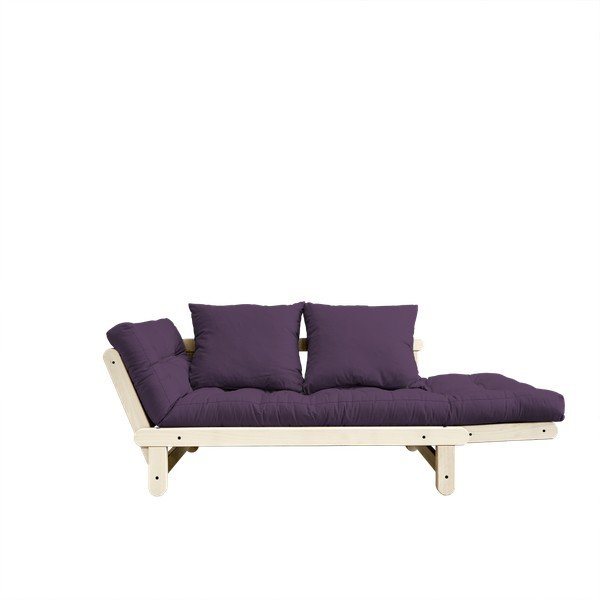 Sofa rozkładana Karup Beat Natural/Purple-image-3
