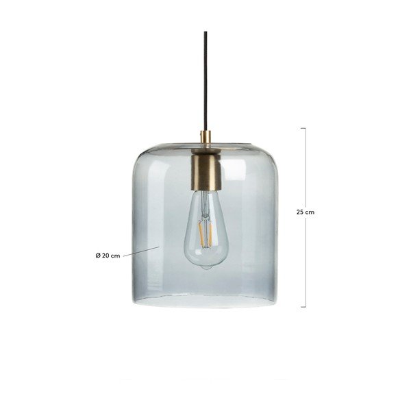 Szklana lampa wisząca Kave Home Bobby-image-2