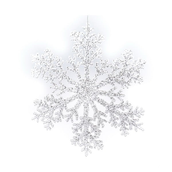Świąteczna dekoracja wisząca w kształcie płatka śniegu Dakls Deborah